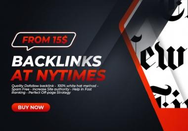 DoFollow Backlink from NYTimes. com