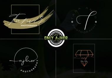 i will do signature logo design
