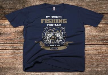 I will do professional t shirt design for you