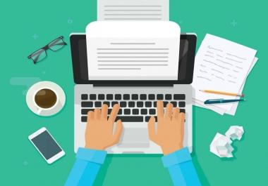 I Will Write 3 x 400 words Premium quality articles