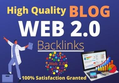 Unique 25 High quality BLOG Web2.0 PBN Subdomain Backlinks