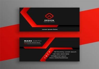 I will Design Unique Professional Business Card print ready