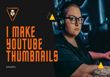 I will make custom Youtube thumbnails