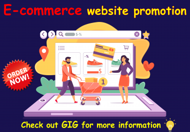 I will drive real traffic to promote your ebay,  etsy,  amazon,  shopify stores