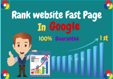 Rank Your Website Google 1st Page Guarantee