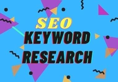 I will do Keyword Research for your Website or Niche to rank up fast