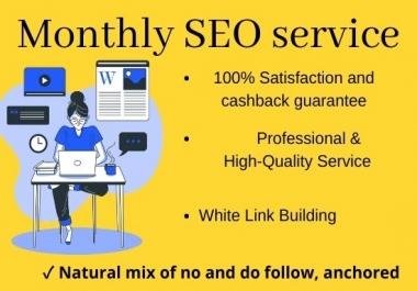 Boost your website complete offpage seo service with 999+ backlinks