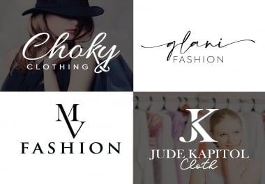 Do Luxury Fashion Clothing Brand Logo Design