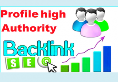 50 high quality profile backlinks service