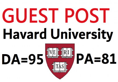 publish edu guest post blog on harvard. edu DA 95