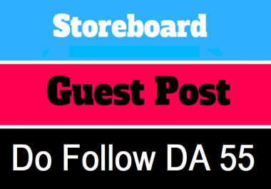 publish your article on Storeboard. com DA55 with dofollow link