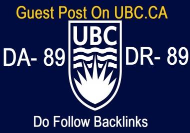 publish a guest post on ubc ca da 89 with dofollow backlink