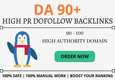 I will provide da 50 dofollow backlinks for off page seo