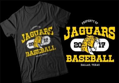 I will do custom graphic tshirt design and typography t shirt design in 24h