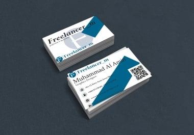 I will design your business card professionally