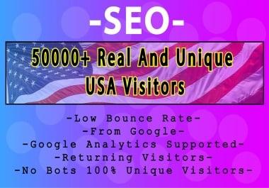 Drive Keyword Targeted Unique USA Visitors From Google For 3 Weeks