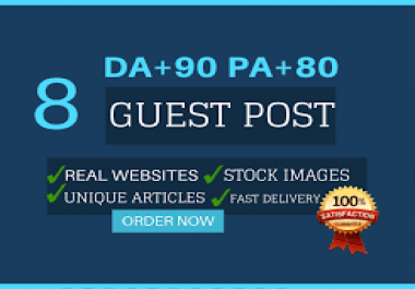 I Will Do Ten Guest Post On High Da And Pa Sites