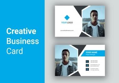 design professional and minimalist business cards