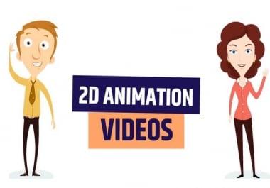 2D Animation for social media etc