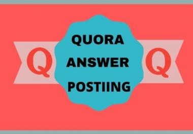 promote your website with 3 high quality quora answers