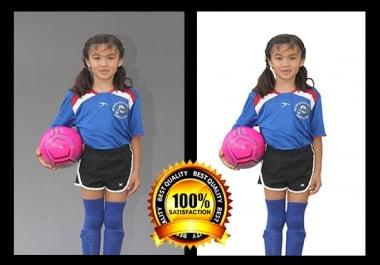 I will do background removal,  white background,  transparent or cut out