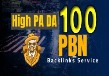 Permanent 100 PBN Backlinks All Dofollow High Quality SEO Backlinks for your websites