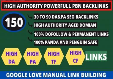 Get powerfull 150+ pbn backlink with high DA/PA/TF/CF on your homepage with unique website