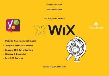 I will do wordpress onpage SEO optimization with yoast plugin