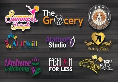 Professional Logo Design Unique and Eye Catching Logo