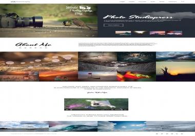 I'll Create Modern Landing Page PSD to HTML