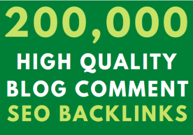 200k GSA blog comment High Authority Backlink on google Ranking