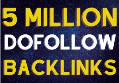 5M SEO powerful gsa backlinks to blast your website