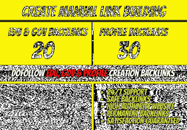 I will 50 dofollow edu,  gov & profile backlinks seo link building
