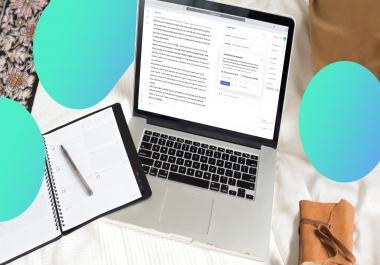 I will write an exclusive 1000 word article or blog post with high quality