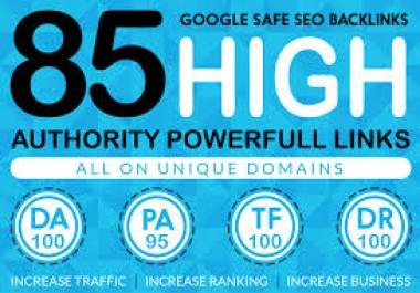 I will create 5 DR 70 to 85 PBN contextual dofollw backlinks for good seo results