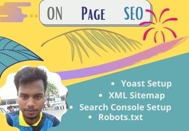 I Will DO Advanced ON-Page SEO For Wordpress