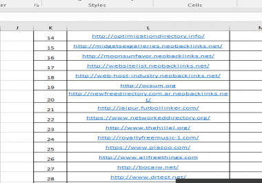 I will do 100 high authority niche directory submission