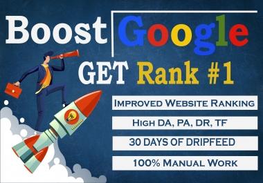 All in one monthly SEO package for boost your website Google Rank