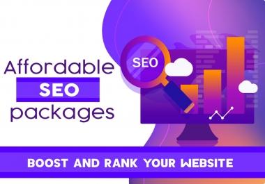 Boost Your Ranking to Page 1 on Google for all in one manual SEO link building package