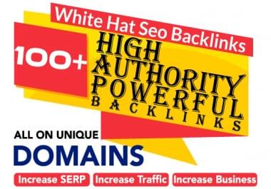 I will create high DA 60 plus permanent white hat dofollow SEO backlinks