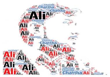 I will do personalized word art and word cloud