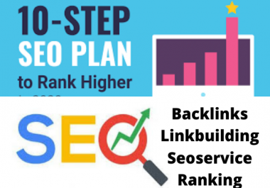 I will do SEO backlinks white hat manual link building service for google top ranking