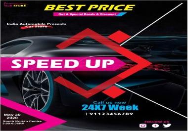 i can design flyer, brochure, banner and web templates