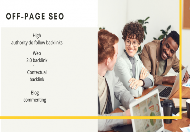 I will build high quality authority do follow backlinks for your site