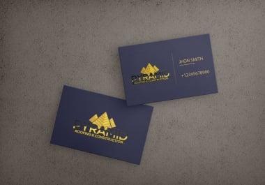 i will make attractive and professional business card