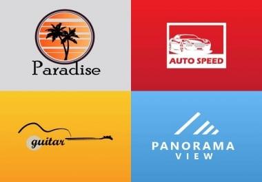 A unique modern minimalist logo