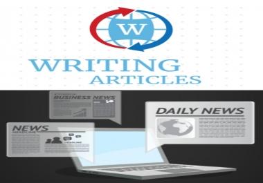 WRITING ARTICLES eBook for contant
