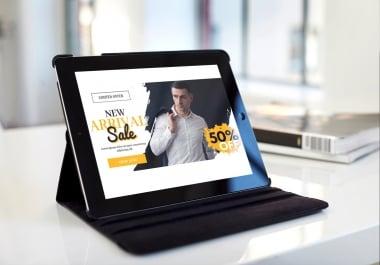 Creating stylish and modern Social media - post,  cover,  ad,  banner