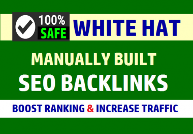 I will white hat 500 SEO backlinks,  link building service for google top ranking