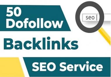I will do 50 high domain authority dofollow backlinks link building